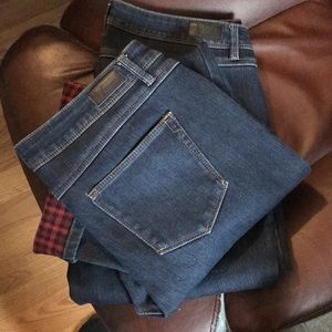Natural Reflections - Flannel Lined Jeans - Size 12